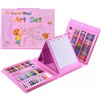 208 Piece Arts & Crafts Case