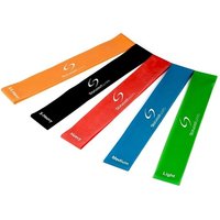 5 Piece Gym Loop Resistant Band Set Light to X X Heavy