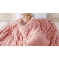 Go Groopie Home Season Teddy Fleece Weighted Blanket - 2 Colours, 3 Sizes!