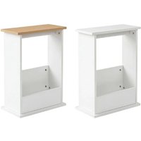 Levede Side Table Magazine Rack 2 Colours