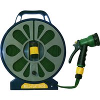 50ft Anti Kink Garden Hose & Spray Gun 7 Settings