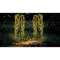 Solar Powered Firework Garden Stake Lights
