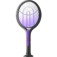 Telescopic Rotatable Bug Zapper Racket Extends to 106cm