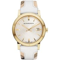 Burberry City Stamped Yellow Gold Watch