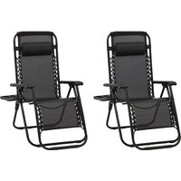 2 Pack Zero Gravity Lounge Chairs