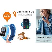 Go Groopie Justgiftdirect Q90 Child Safety GPS Tracker Smartwatch - 3 Colours