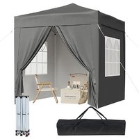 2m x 2m Pop Up Gazebo Removable Side Panels 4 Colours
