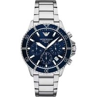 Emporio Armani Solar Chronograph Dial Watch