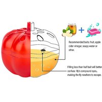 2 or 4 Pumpkin Insect Alluring Fly Traps
