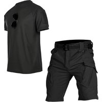 Quick Drying T Shirt & Shorts Set 3 Colours 6 Sizes
