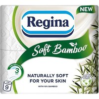 45 Rolls Regina Soft Bamboo 3 Ply Toilet Tissue