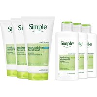 Simple Face Wash & Light Moisturiser Bundle