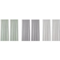 Marlow Linen Look Blackout Curtains 3 Colours & 3 Sizes