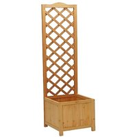 Square Garden Planter Trellis