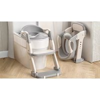 2 1 Folding Potty & Toilet Training Ladder 3 Colours