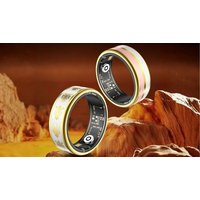 Smart Enamel Wellness Tracking Ring 6 Styles 7 Sizes