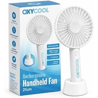 Oxycool 3 Speed Handheld Fan