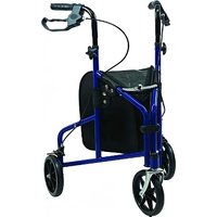 Folding Adjustable 3 Wheel Rollator Walker