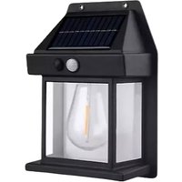 1 2 or 4 Pack Solar Power Wall Light 3 Modes & Motion Sensor