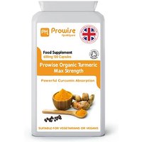 4, 8 or 12-Month Supply of Turmeric & Black Pepper Capsules - 120, 240 or 360 Capsules