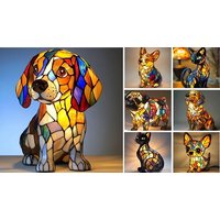 Decorative Stained Glass Style Animal Table Lamp 10 Designs