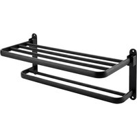 Levede Wall Mounted Towel Holder 2 Bars