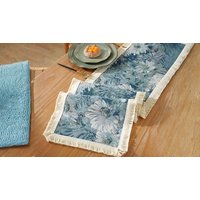 Boho Tassel Edge Dining Table Runner 2 Colours & 3 Sizes