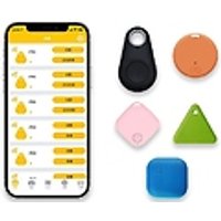 Go Groopie Cool For Deal 1, 2 or 3 GPS Tracker Key Rings - 8 Colours, 4 Designs