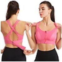 Go Groopie Gomoro Adjustable High-Impact Sports Bra - 5 Colours & 8 Sizes