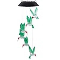 Go Groopie Gomoro Solar Hummingbird Wind Chime Light - 3 Colours