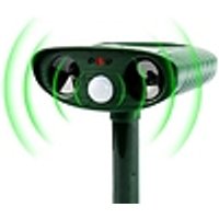 Go Groopie Cool For Deal Solar-Powered Ultrasonic Infrared Animal Repeller - Buy 1, 2 or 4!