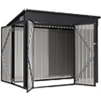 Go Groopie Aoxun 8x4FT Pent Roof Metal Shed