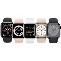Go Groopie Refurb Phone Apple Watch Series 5, 6 & 7 with Optional 4G Upgrade - 2 Sizes, 5 Colours