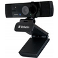 Verbatim 49580 Webcam 3840 x 2160 Pixel USB 2.0 Schwarz