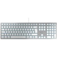 CHERRY KC 6000C FOR MAC Tastatur Universal USB QWERTZ Deutsch Silber