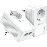 TP-Link AV1000 2-Port Gigabit Powerline Adapter mit Steckdose TP-Link AV1000 2-Port Gigabit Powerline Adapter mit Steckdose