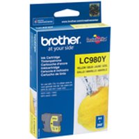 Brother LC-980Y Druckerpatrone 1 Stück(e) Original Gelb Brother LC-980Y Druckerpatrone 1 Stück(e) Original Gelb