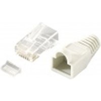 Equip 121175 Drahtverbinder RJ-45 Transparent, Weiß