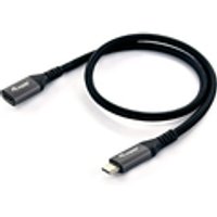Equip USB 3.2 Gen 2 C-auf-C-Verlängerungskabel, M/F, 0,5 m, 4K/60 Hz, 10 Gbit/s