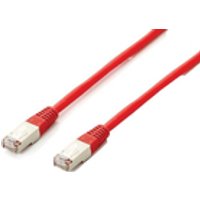 Equip Cat.6A PlatinumS/FTP Patchkabel, 15m, Rot