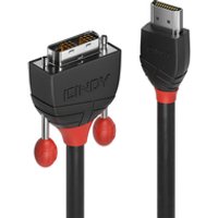 Lindy 36275 Videokabel-Adapter 10 m HDMI Typ A (Standard) DVI-D Schwarz, Rot