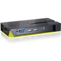 LevelOne 4-Port USB KVM Switch mit Audio