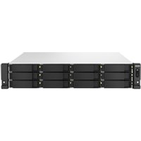 QNAP TS-H1887XU-RP NAS Rack (2U) Intel Xeon E E-2336 32 GB DDR4 QuTS hero Schwarz, Weiß QNAP TS-H1887XU-RP NAS Rack (2U) Intel Xeon E E-2336 32 GB DDR4 QuTS hero Schwarz, Weiß