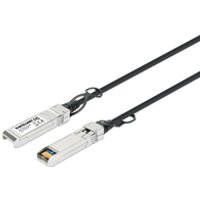 Intellinet 508407 InfiniBand/Glasfaserkabel 1 m SFP+ Schwarz, Silber