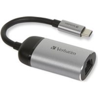 Verbatim 49146 laptop-dockingstation & portreplikator USB 3.2 Gen 1 (3.1 Gen 1) Type-C Schwarz, Silber
