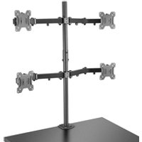 Lindy 40659 Flachbildschirm-Tischhalterung 71,1 cm (28) Schwarz Tisch/Bank