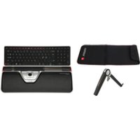 Contour Design RollerMouse Red Plus WL Travel Kit Tastatur Maus enthalten Büro RF Wireless Schwarz
