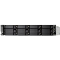 QNAP TL-R1200C-RP Speicherlaufwerksgehäuse HDD / SSD-Gehäuse Schwarz, Grau 2.5/3.5
