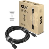 CLUB3D High Speed HDMI™ Extension Cable 4K60Hz M/F 5m/16.4ft 26 AWG