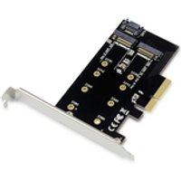 Conceptronic EMRICK 2-in-1-M.2-SSD-PCIe-Adapter SATA AHCI NVMe